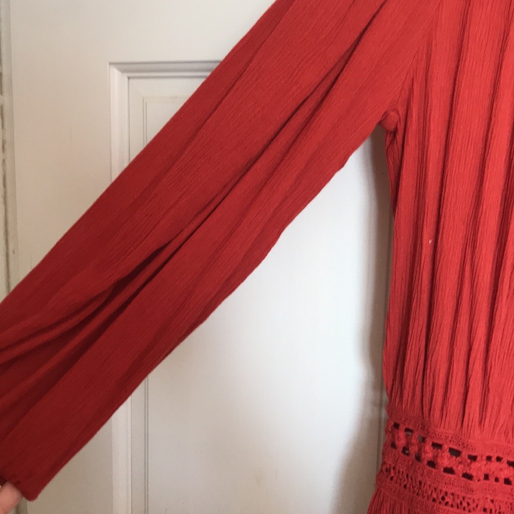 Forever 21 Orange Sleeveless Blouse - Picture 5 of 5
